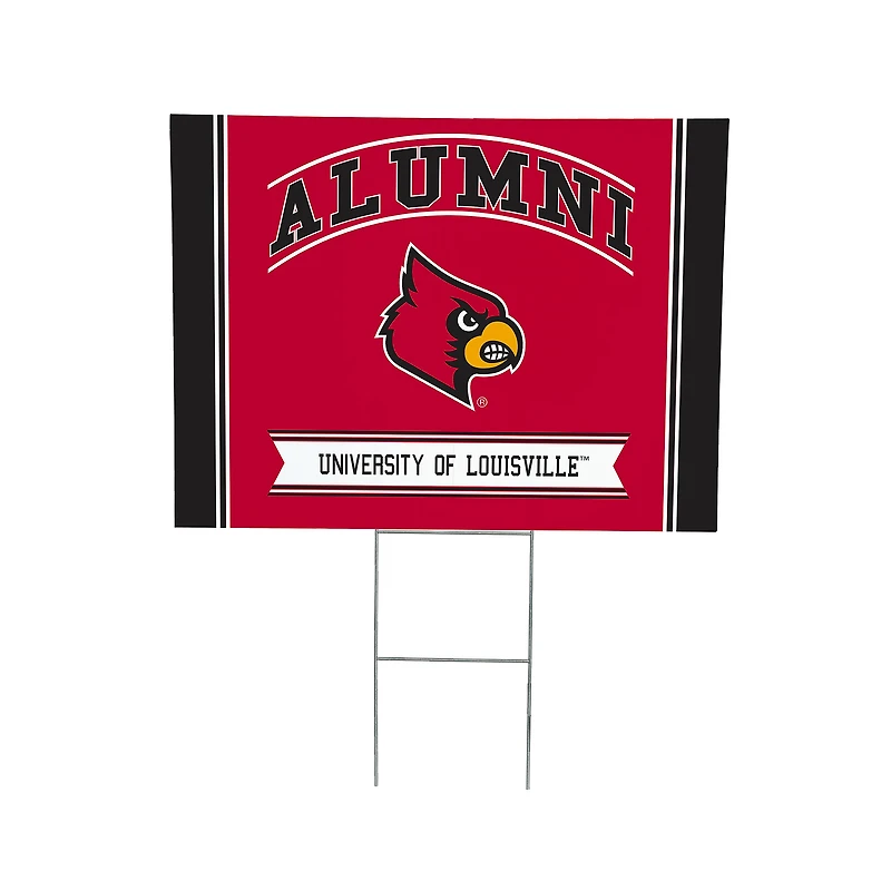 Louisville Cardinals 18" x 24" Alumni Outdoor Yard Sign