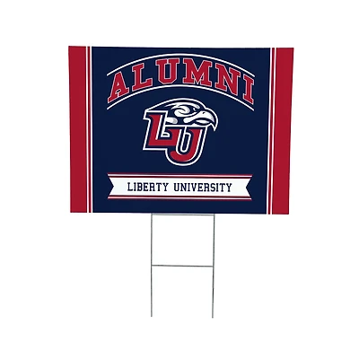 Liberty Flames 18" x 24" Alumni Outdoor Yard Sign