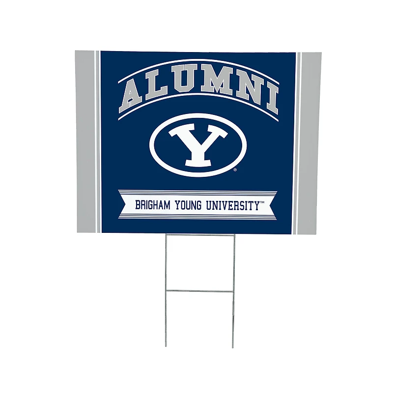 BYU Cougars 18" x 24" Alumni Outdoor Yard Sign