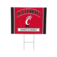 Cincinnati Bearcats 18" x 24" Alumni Outdoor Yard Sign