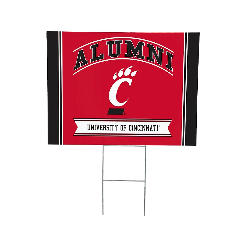 Cincinnati Bearcats 18" x 24" Alumni Outdoor Yard Sign
