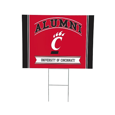 Cincinnati Bearcats 18" x 24" Alumni Outdoor Yard Sign