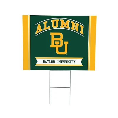 Baylor Bears 18" x 24" Alumni Outdoor Yard Sign