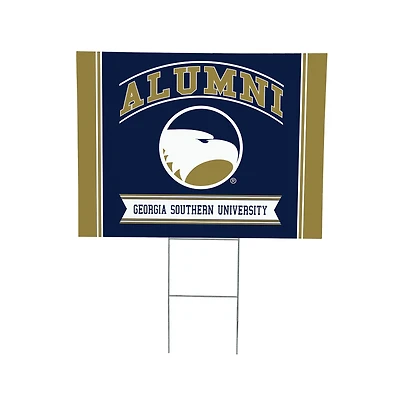 Georgia Southern Eagles 18" x 24" Alumni Outdoor Yard Sign