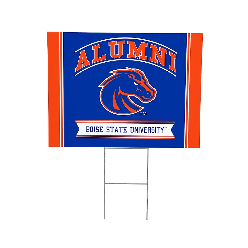Boise State Broncos 18" x 24" Alumni Outdoor Yard Sign
