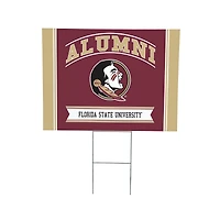 Florida State Seminoles 18" x 24" Alumni Outdoor Yard Sign
