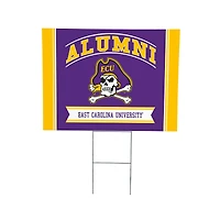 ECU Pirates 18" x 24" Alumni Outdoor Yard Sign