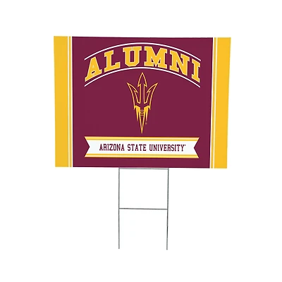Arizona State Sun Devils 18" x 24" Alumni Outdoor Yard Sign