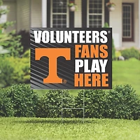 Tennessee Volunteers 18" x 24" Fans Welcome Outdoor Yard Sign