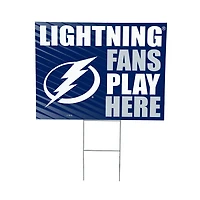 Tampa Bay Lightning 18" x 24" Fans Welcome Outdoor Yard Sign