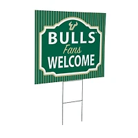 South Florida Bulls 18" x 24" Fans Welcome Outdoor Yard Sign