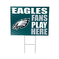 Philadelphia Eagles 18" x 24" Fans Welcome Outdoor Yard Sign