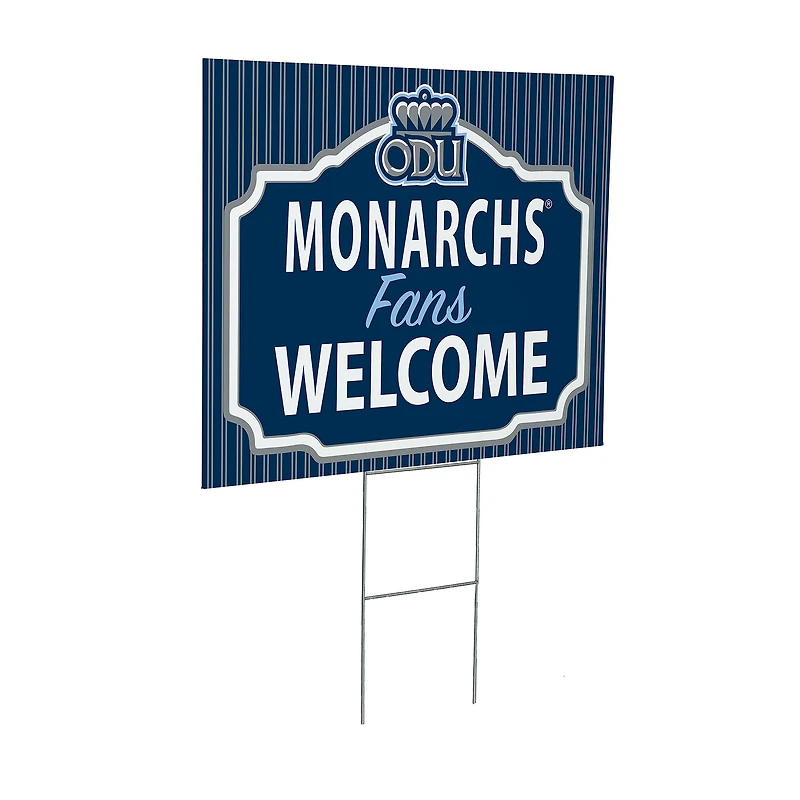 Old Dominion Monarchs 18" x 24" Fans Welcome Outdoor Yard Sign