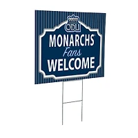 Old Dominion Monarchs 18" x 24" Fans Welcome Outdoor Yard Sign