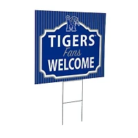 Memphis Tigers 18" x 24" Fans Welcome Outdoor Yard Sign