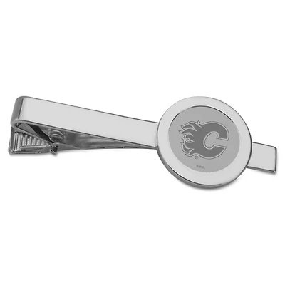 Calgary Flames Silver Tie Bar