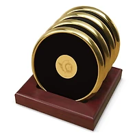 Ottawa Senators Gold  4-Pack Coaster Set