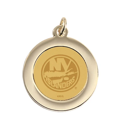 New York Islanders Gold Pendant