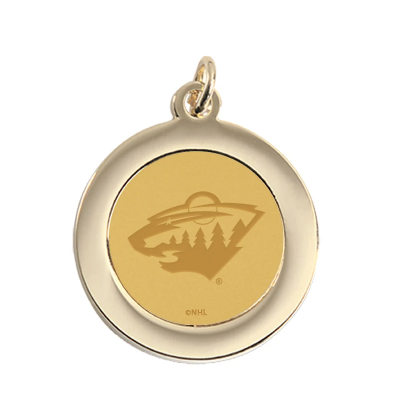 Minnesota Wild Gold Pendant