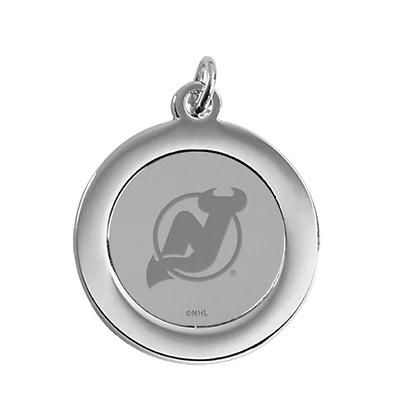 New Jersey Devils Silver Pendant