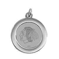 Chicago Blackhawks Silver Pendant