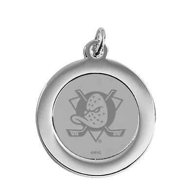 Anaheim Ducks Silver Pendant