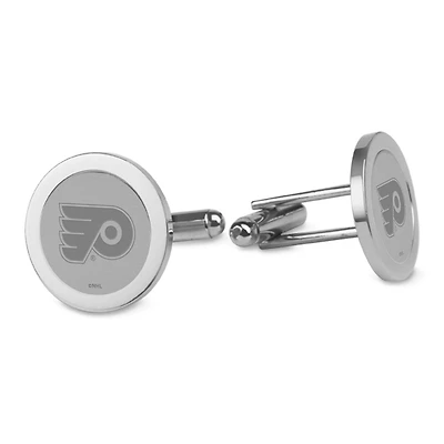 Philadelphia Flyers Silver Cufflinks