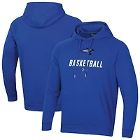Men's Under Armour Blue Saint Francis Cougars Basketball Rival Raglan Fleece Pullover Hoodie