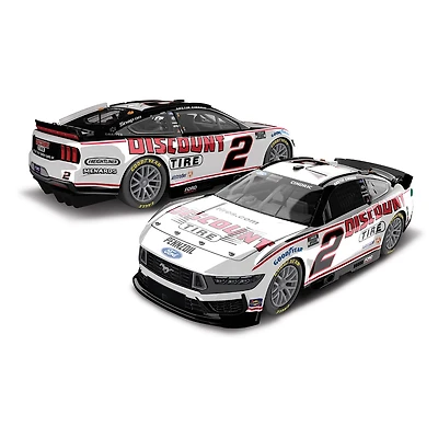 Action Racing Austin Cindric 2025 #2 Discount Tire 1:24 Regular Paint Die-Cast Ford Mustang