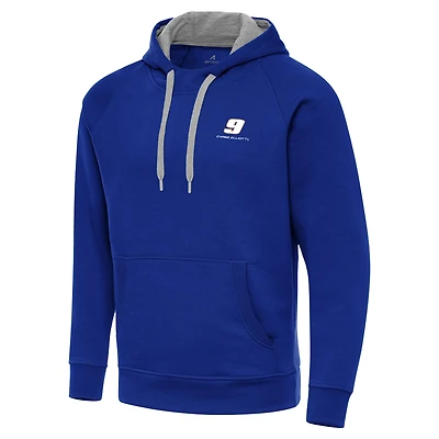 Men's Antigua Royal Chase Elliott Victory Pullover Hoodie