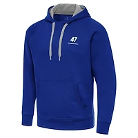 Men's Antigua Royal Ricky Stenhouse Jr. Victory Pullover Hoodie