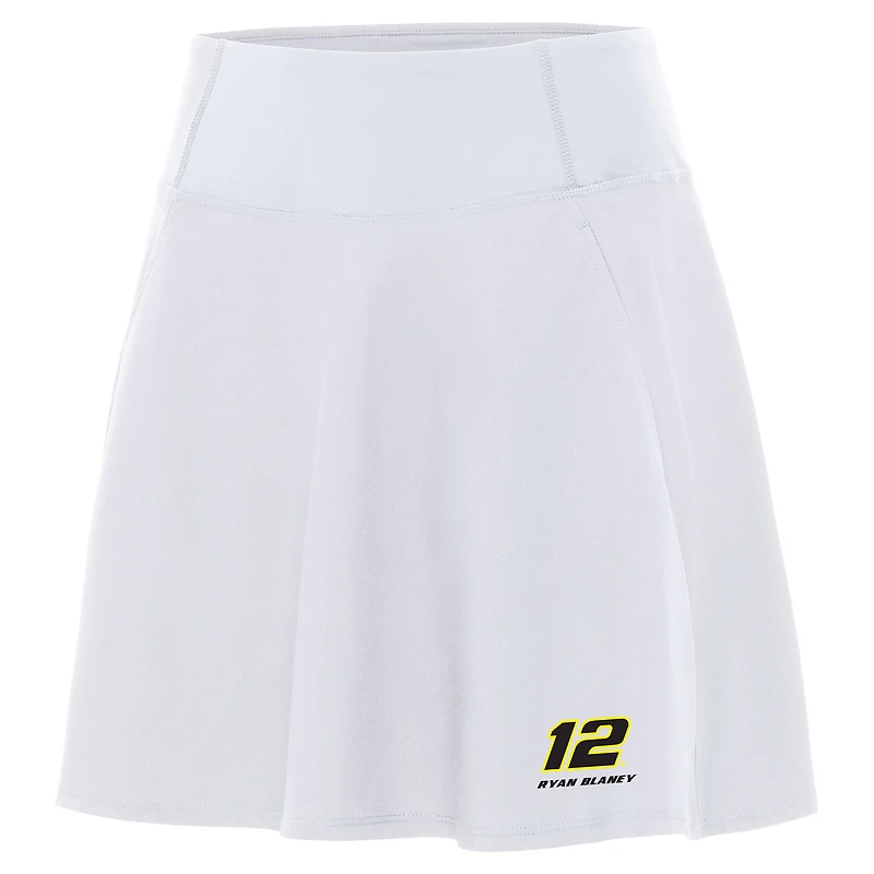 Women's Antigua  White Ryan Blaney Chip Skort