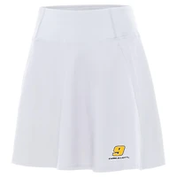 Women's Antigua  White Chase Elliott Chip Skort