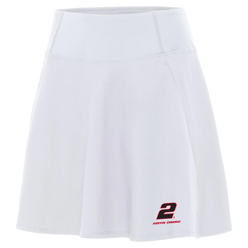 Women's Antigua  White Austin Cindric Chip Skort