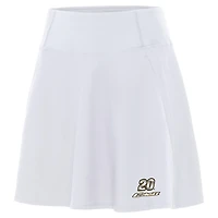 Women's Antigua  White Christopher Bell Chip Skort