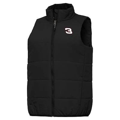Women's Antigua  Black Richard Childress Racing Experience Full-Zip Vest