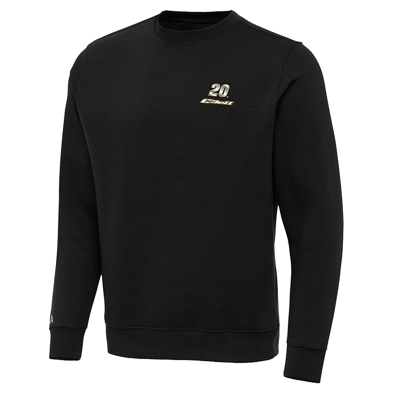 Men's Antigua Black Christopher Bell Victory Pullover Sweatshirt