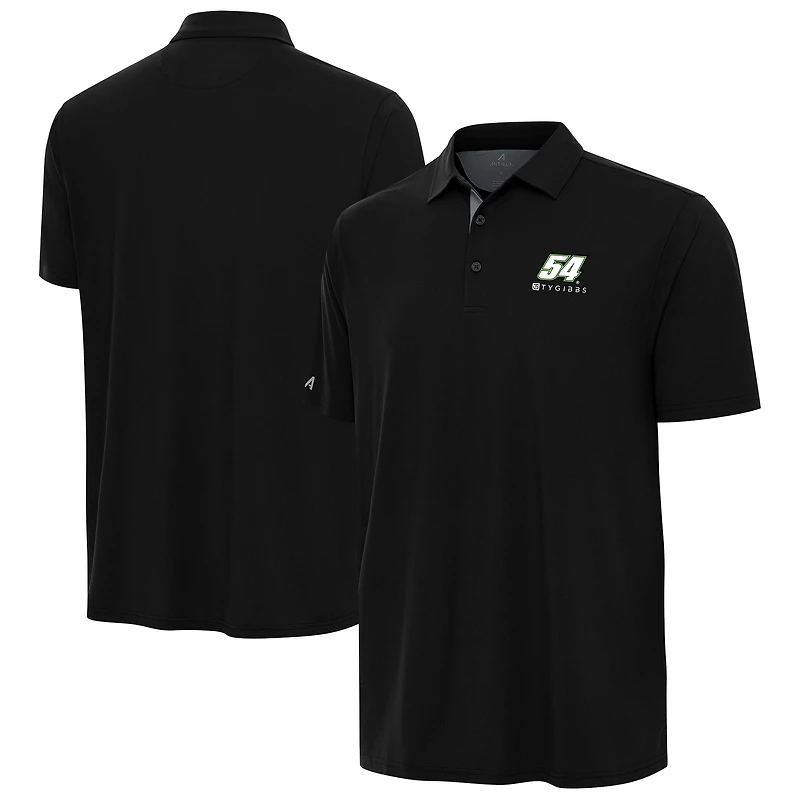 Men's Antigua  Heather Gray Ty Gibbs Era Polo