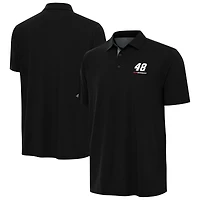 Men's Antigua  Heather Gray Alex Bowman Era Polo