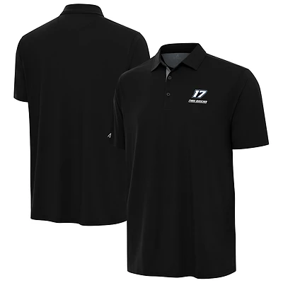 Men's Antigua  Heather Gray Chris Buescher Era Polo