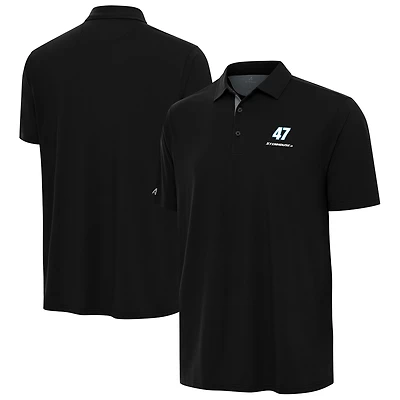 Men's Antigua  Heather Gray Ricky Stenhouse Jr. Era Polo