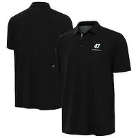 Men's Antigua  Heather Gray Ricky Stenhouse Jr. Era Polo
