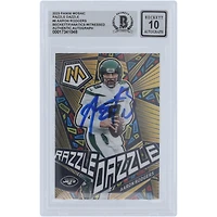Aaron Rodgers New York Jets Autographed 2023 Panini Mosaic Razzle Dazzle #RD-6 Beckett Fanatics Witnessed Authenticated Card