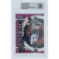 Aaron Rodgers New York Jets Autographed 2023 Panini Mosaic Men of Mastery Mosaic #MM-4 #/ Beckett Fanatics Witnessed Authenticated Card