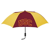 Cardinal/Gold USC Trojans Two-Tone Auto Open Folding Umbrella