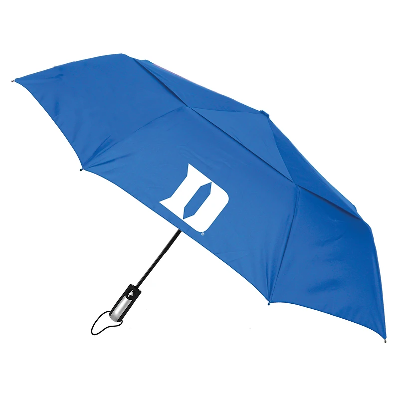 Royal Duke Blue Devils Windflow Dynamo Deluxe 48" Vented Folding Umbrella