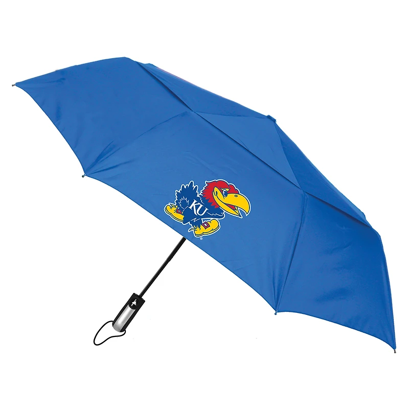 Royal Kansas Jayhawks Windflow Dynamo Deluxe 48" Vented Folding Umbrella