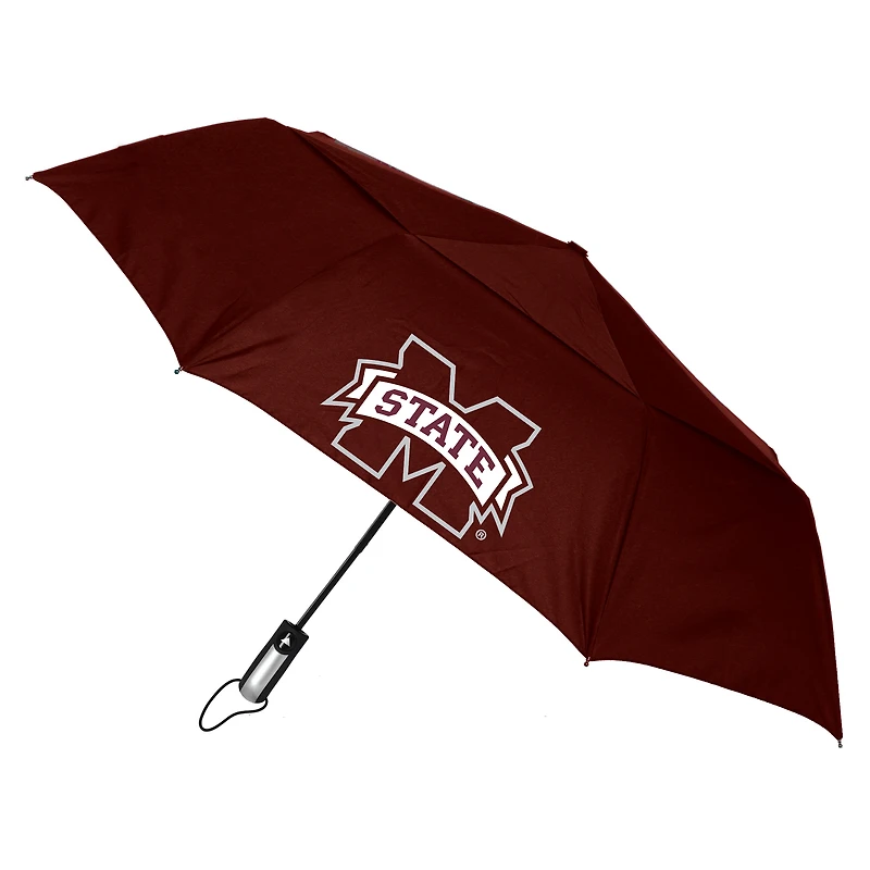 Maroon Mississippi State Bulldogs Windflow Dynamo Deluxe 48" Vented Folding Umbrella