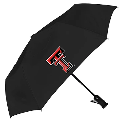 Black Texas Tech Red Raiders The Storm Flashlight 42" Auto Open Umbrella