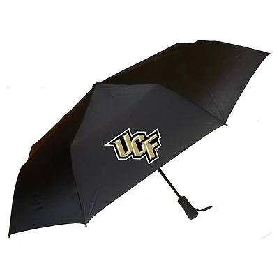 Black UCF Knights The Storm Flashlight 42" Auto Open Umbrella